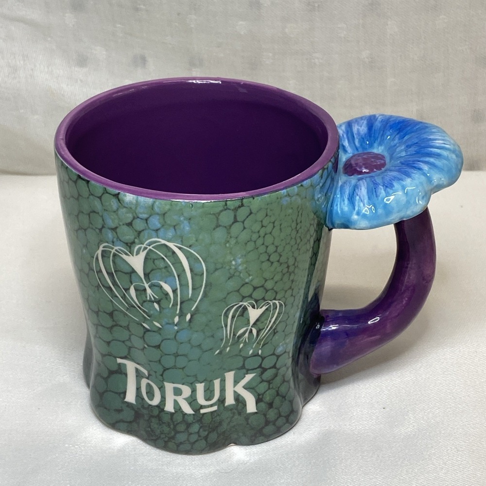 Toruk Cirque Du Soleil Mug Cup 3D‎ Flower The First Flight Small Paint Chip